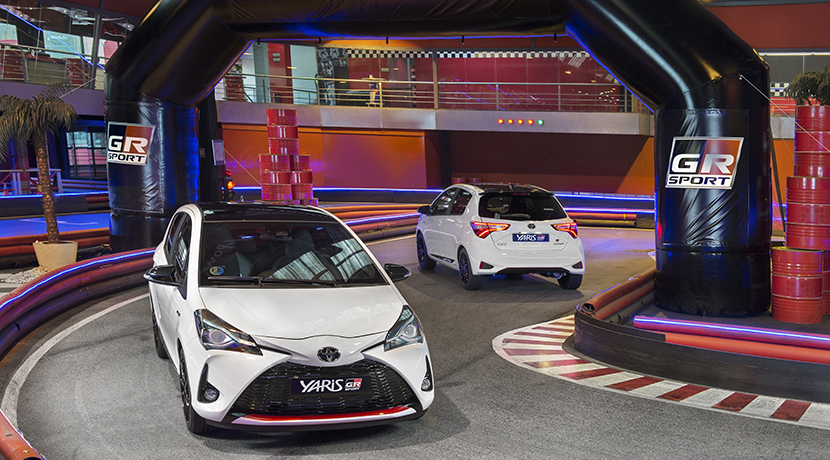 Toyota Yaris GR-Sport front and rear