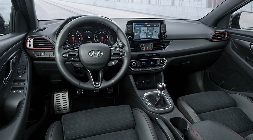 Hyundai i30 Fastback N interior