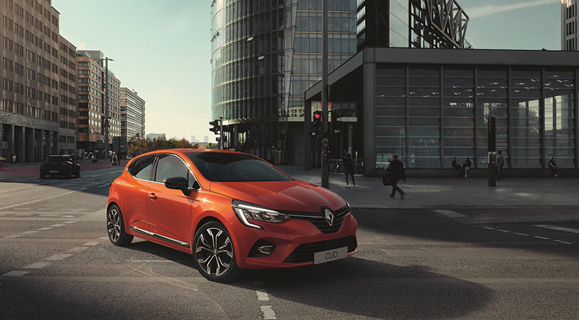 Now yes, the Renault Clio shows all its exterior officially